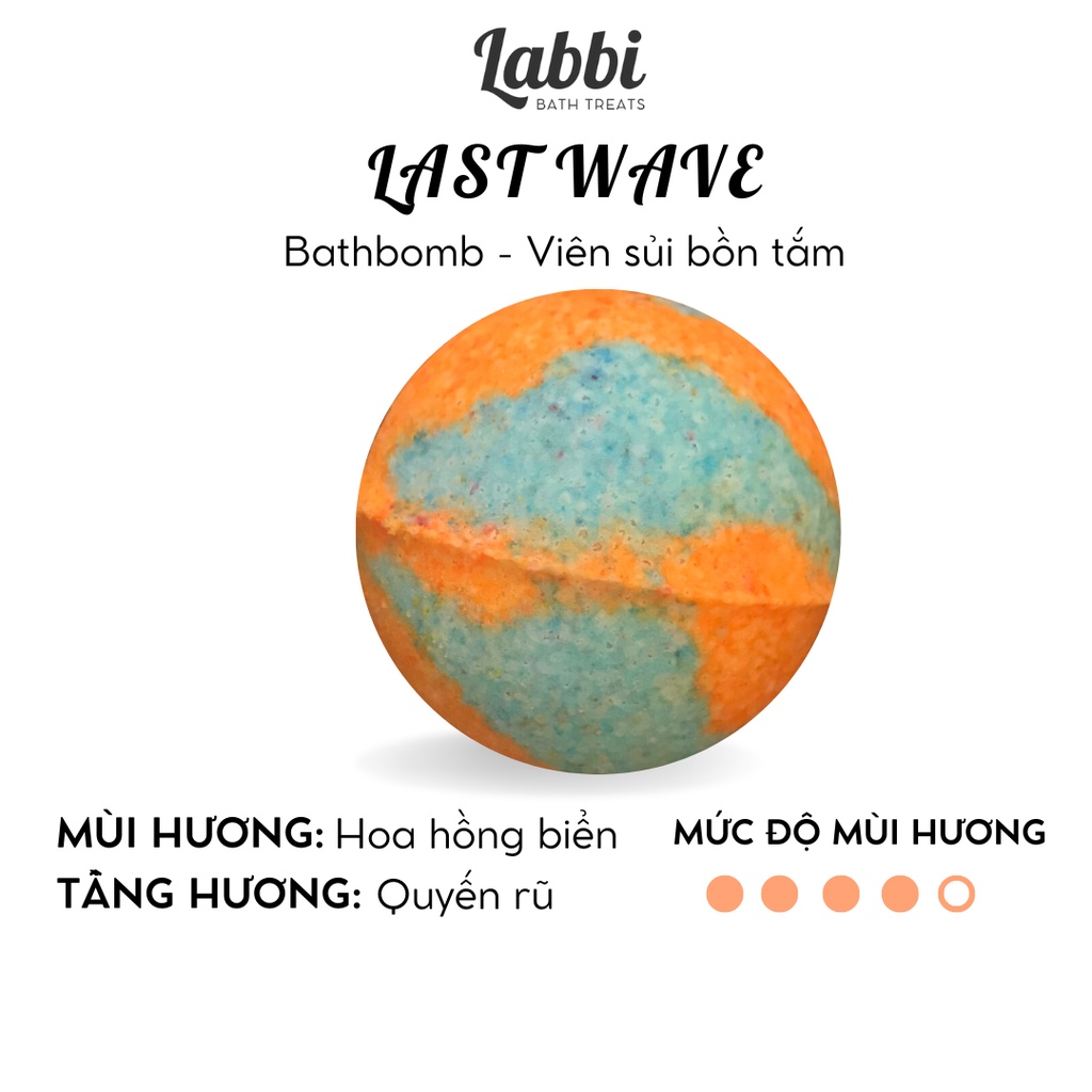 Last WAVE [Labbi ] Bath bomb / Bath bomb / Bath Drop Tablets