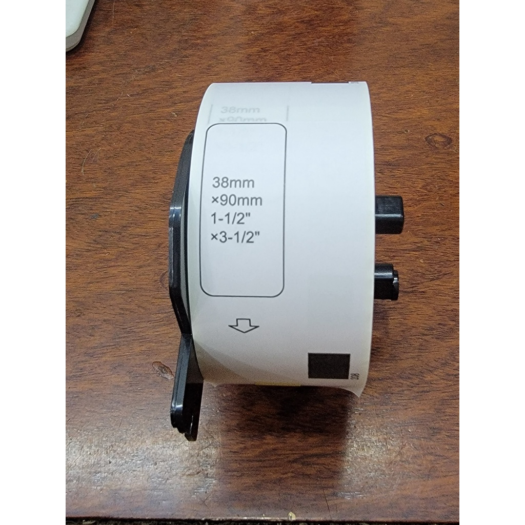 PRINTING กระดาษ LIKE BROTHER QL700/QL800 PRINTER... (38mm.90mm.400 )