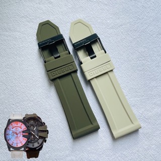 สายนาฬิกาข้อมือซิลิโคน กันน้ํา กันเหงื่อ 26 มม. สําหรับ Diesel Watch Strap DZ4496 4427 4318