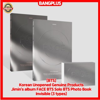 [BTS] อัลบั้มรูปภาพ Jimin FACE / BTS Solo สไตล์เกาหลี ของแท้ ยังไม่เปิด (3 แบบ)