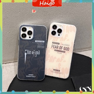 เคสโทรศัพท์มือถือ พลาสติกแข็ง ลายโลโก้ แฟชั่น สําหรับ iPhone14 13 12 Mini 11 PRO MAX 6 6s 7 8plus SE2 X XS XR XSMAX #Hg5767