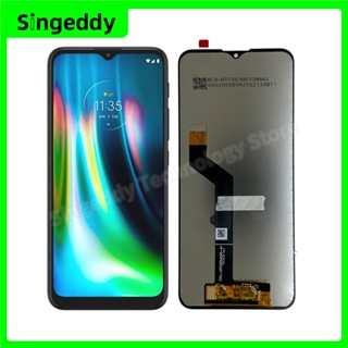 อะไหล่หน้าจอสัมผัสดิจิทัล LCD แบบเปลี่ยน 6.5 นิ้ว 720x1600 สําหรับ Motorola Moto G9 Play