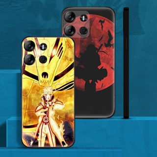 Naruto Anime เคสโทรศัพท์ Infinix Tecno Spark Go 2023 Tecno POP 7 Pro BF7 Smart 7 X6523 เคสโทรศัพท์ TPU นุ่มซิลิโคนสีดำ Frosted 45