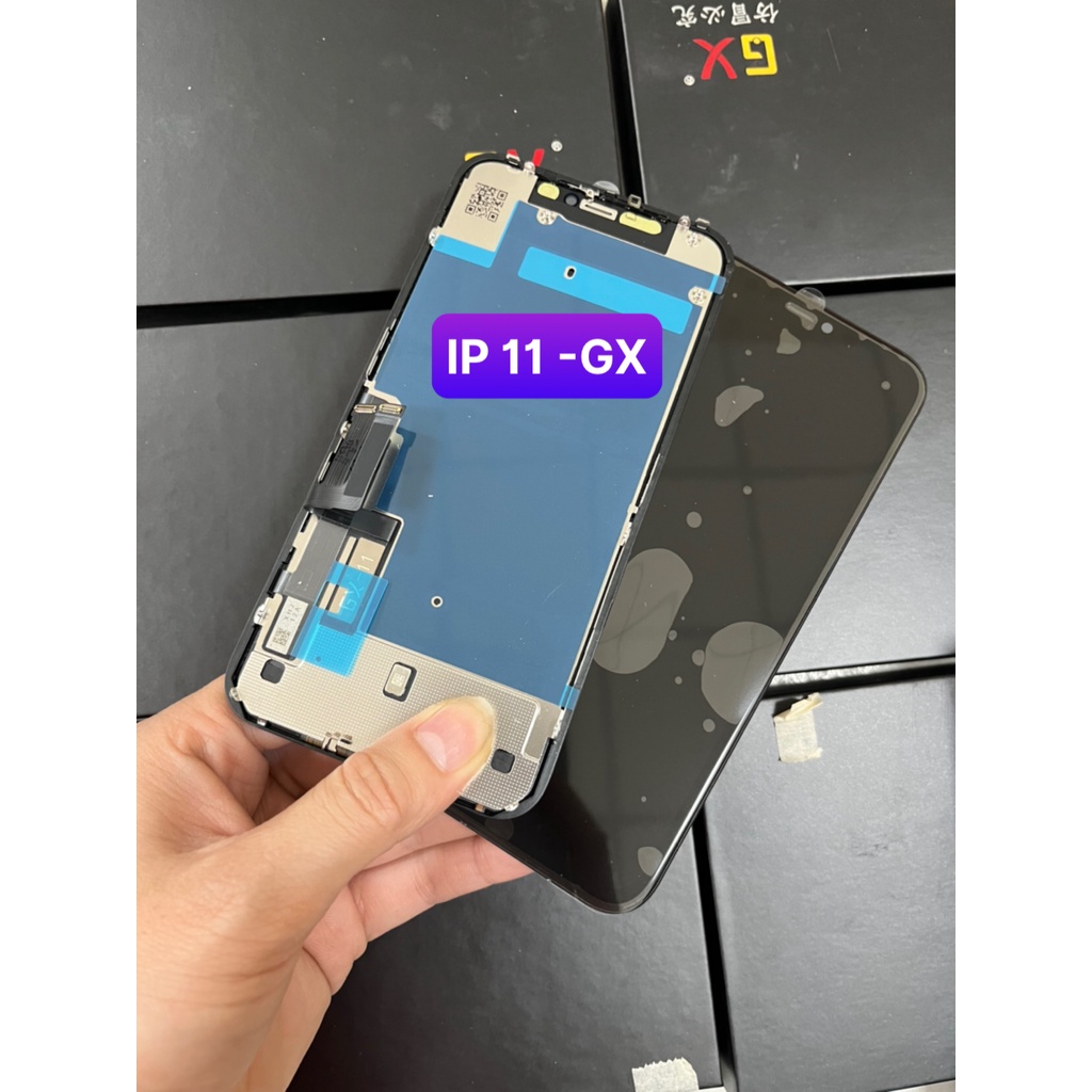 หน้าจอ Gx 11/XR คุณภาพสูง/รวมกระจกนิรภัยแบบเต็มหน้าจอ