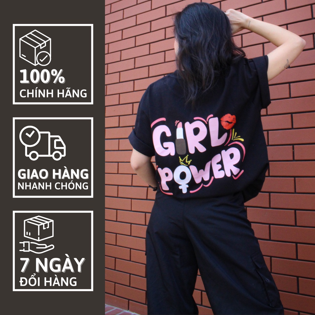 เสื้อยืด GRL PWR****