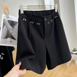 【40-150KG】Women Oversized Wide-leg Short Pants C10025