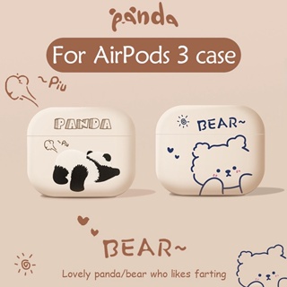 เคสหูฟัง ลายการ์ตูนแพนด้าน่ารัก สําหรับ AirPods Pro2 2022 AirPods3 AirPodsPro AirPods1 2 Generation