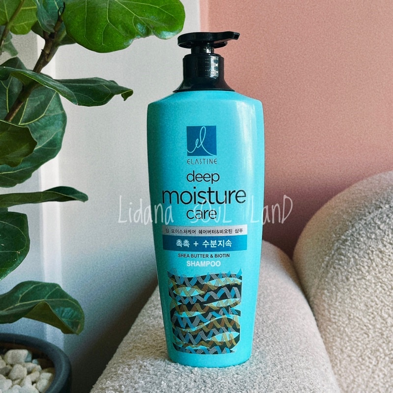 [HSD 24 ] Elastine Deep Moisture Korean Elastine Deep Moisture Stimulating Shampoo