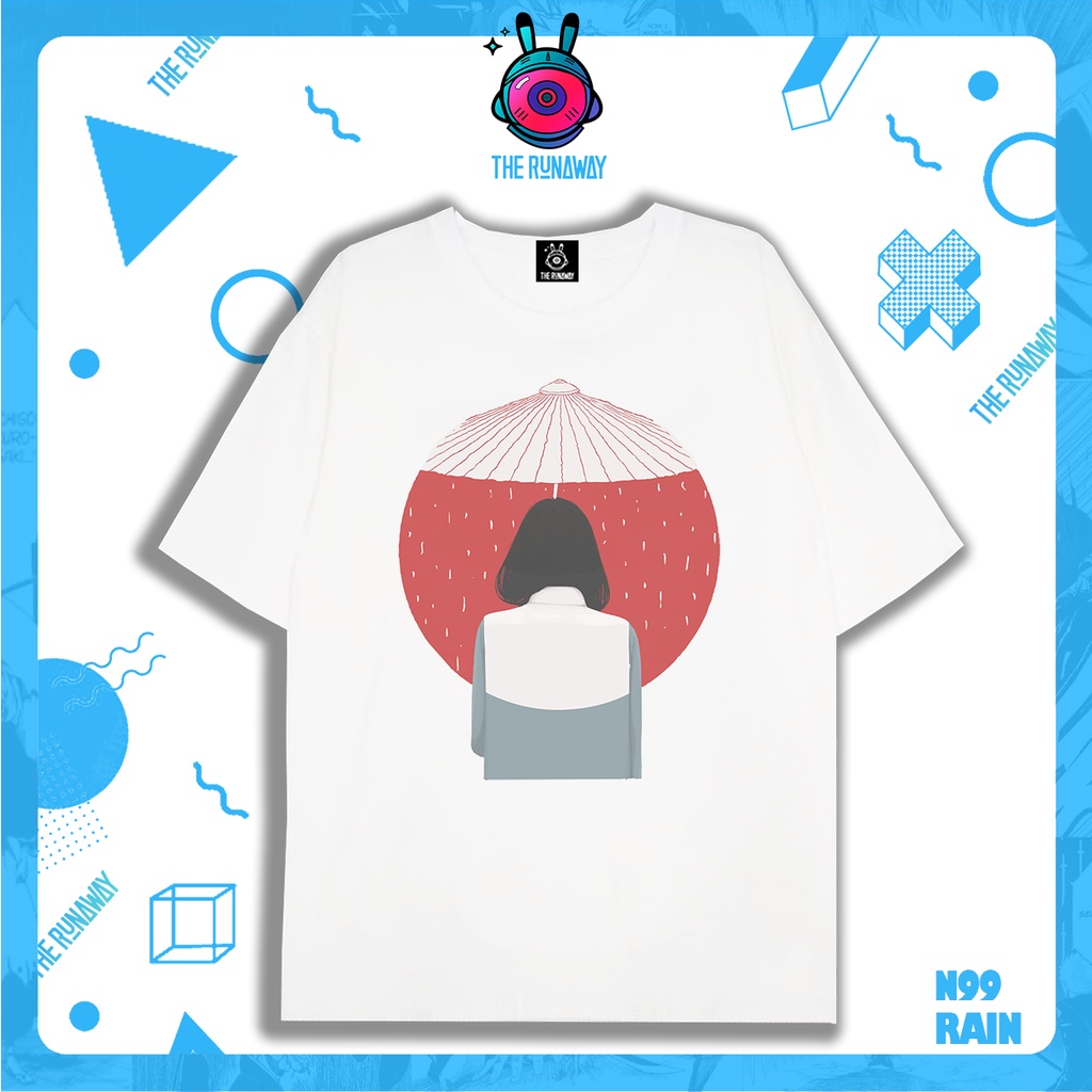 เสื้อยืด N99: Rain Collection Men / Women โดย The Runaway