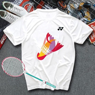 Yonex ใหม่ YY เสื้อยืดแขนสั้นลําลอง ระบายอากาศ แบบแห้งเร็ว สําหรับผู้ชาย เหมาะกับการเล่นกีฬาแบดมินตัน