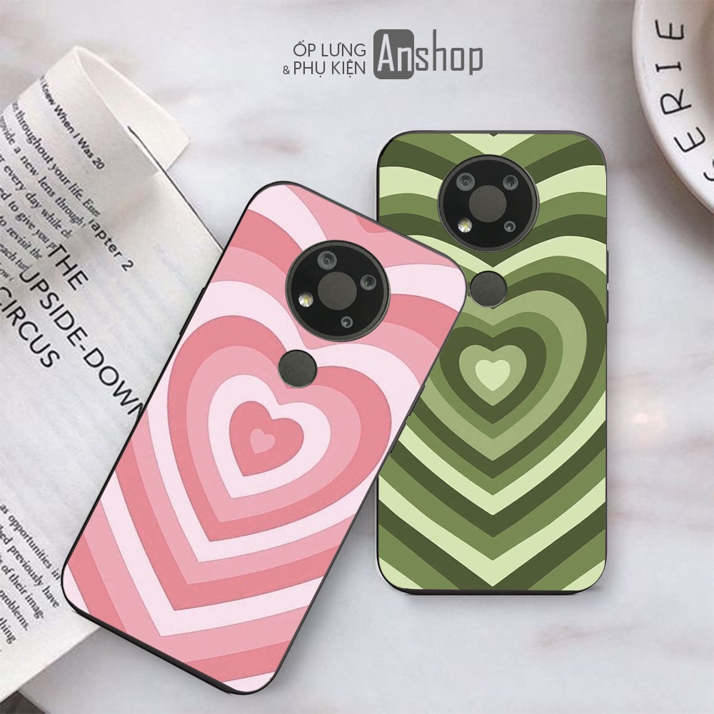 เคส Nokia 3.4 G10 C20/C30/C12 Plus พร้อมพิมพ์หัวใจศิลปะ