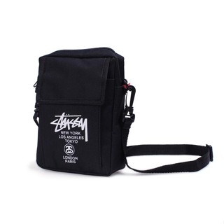 กระเป๋าสะพายไหล่ ใส่โทรศัพท์มือถือได้ ลายนิตยสาร Stussy Appendix