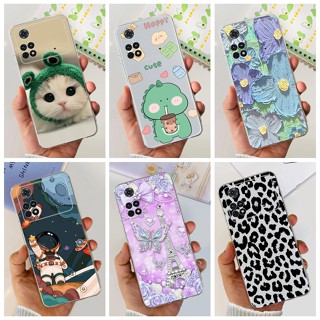 เคสโทรศัพท์มือถือ ซิลิโคนนุ่ม TPU ลายไดโนเสาร์ แมวน่ารัก สําหรับ Xiaomi Poco M4 Pro (4G) Poco M4Pro 5G PocoM4 5G