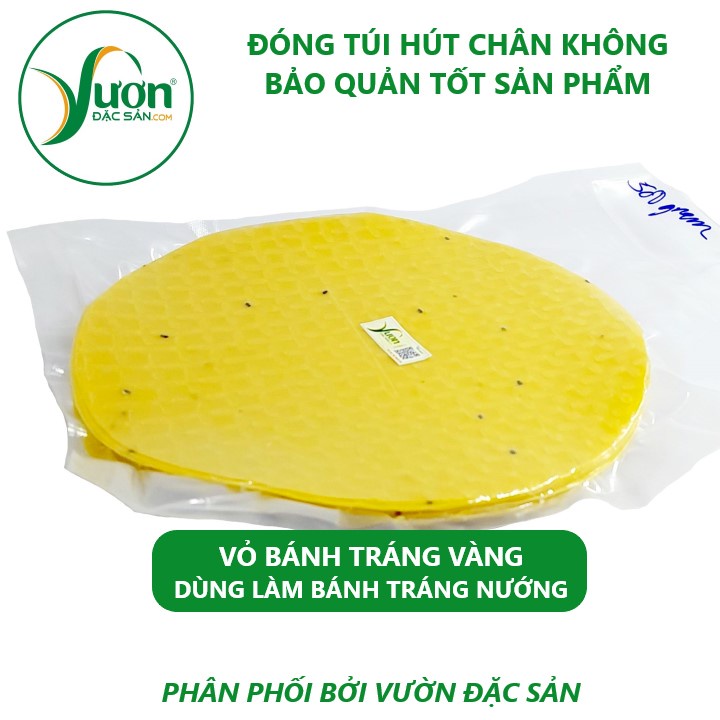 กระดาษข้าวเหลืองดาละทเพื่อทํากระดาษข้าวย่างกลมและทาร์ตไข่ (ประมาณ 500ก, 25-27แผ่น) - พิเศษ สวน