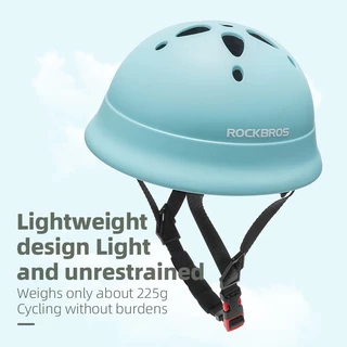 【พร้อมส่งจากไทย】ROCKBROS หมวกกันน็อคเด็ก หมวกจักรยานเด็ก กันกระแทก น้ำหนักเบา ระบายอากาศ ปรับขนาดได้ สำหรับจักรยาน สเก็ตบอร์ด เด็กชายหญิง 5 สี