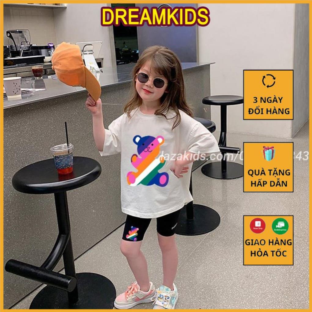 เสื้อผ้าเด็กผู้หญิงมีสไตล์ 5 6 YEARS 7 YEARS 8 YEARS 9 YEARS 10 YEARS 12 YEARS OLD DREAMKIDS เสื้อยื