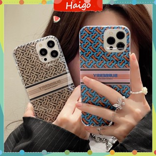 เคสโทรศัพท์มือถือ พลาสติกแข็ง ลายโลโก้ แฟชั่น สําหรับ iPhone14 13 12 Mini 11 PRO MAX 6 6s 7 8plus SE2 X XS XR XSMAX #Hg5773