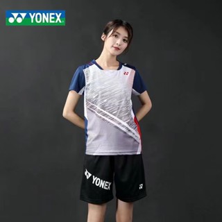 Yonex เสื้อยืดแบดมินตัน ระบายอากาศ แห้งเร็ว สําหรับผู้ชาย ผู้หญิง 3607