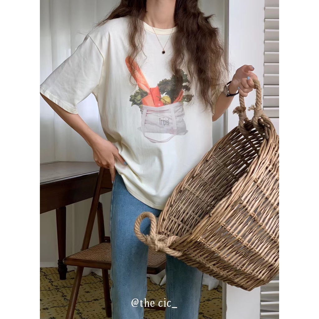 TEE ผัก ( CICI STUDIO) 3077