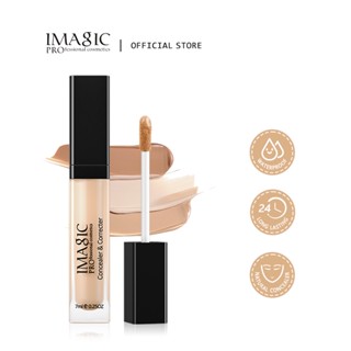 【2 ชิ้น 139 บาท】IMAGIC 6 Colors Full Coverage Liquid Concealer Moisturizing Foundation Base Makeup Face Long Lasting