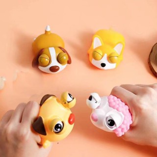 ของเล่นบีบสกุชชี่ Kawaii ขนาดใหญ่ บรรเทาความเครียด สุ่มสี สําหรับเด็ก จํานวน 1 ชิ้น