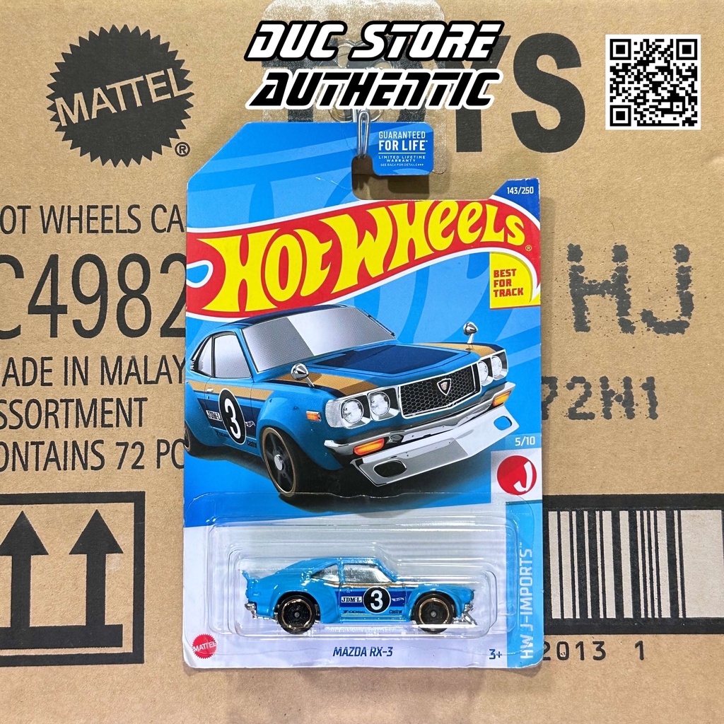 Ducstore รถโมเดล HCY54 Hot Wheels Mazda RX-3 - Kroger Exclusive - การ์ด US