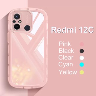 เคสโทรศัพท์มือถือนิ่ม แบบใส กันกระแทก สําหรับ Xiaomi Redmi 12C 11A