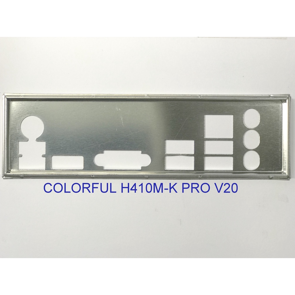 FE บล็อกหลัก COLORFUL H410M-K PRO V20 (โล่โรลเลอร์ IO: 852)