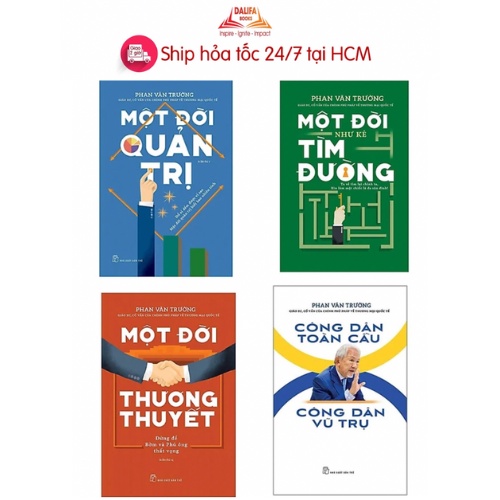 หนังสือ Combo 4Q A Life of Negotiation + A Life of Management + A Life Like a Pathfinder + Global Ci