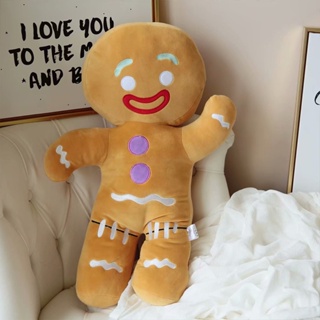 30cm Cartoon Cute Gingerbread Man Plush Toys &amp; Pendant Stuffed Baby Appease Doll Biscuits Man Pillow Reindeer for Kids Gift