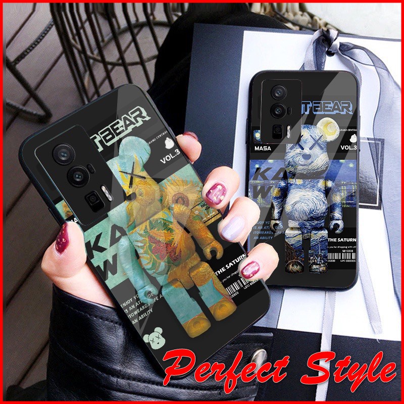 BearBrick 2 Realme C30 C33 C30s C35 Narzo 50i 50A prime Q5 pro Q2 pro GT neo Q3 pro Neo 2T Neo 2