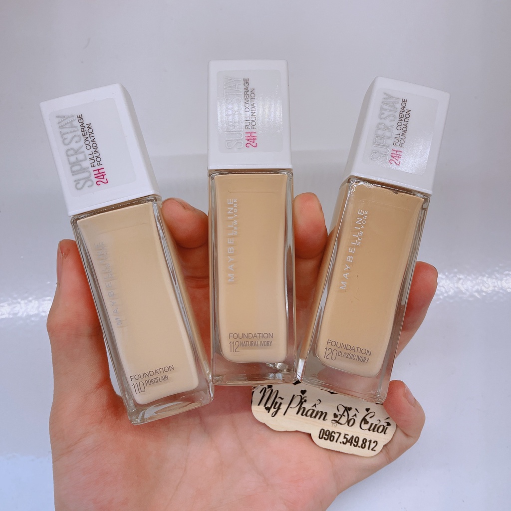 Maybelline Super Stay 24H Full Coverage Foundat Perfect Coverage Foundation