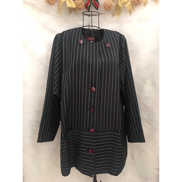 (A88)Nada.me Pola เสื้อแจ็คเก็ตเกาหลี 2 แขน - Size L.( A88)