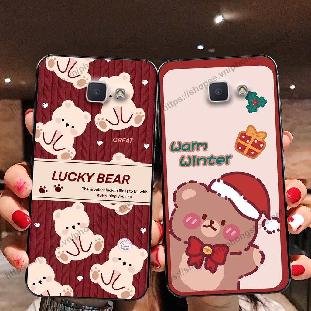 เคสการ์ตูนหมีราคาถูกน่ารักสําหรับ Samsung J4 Plus / J4 Core / J4+