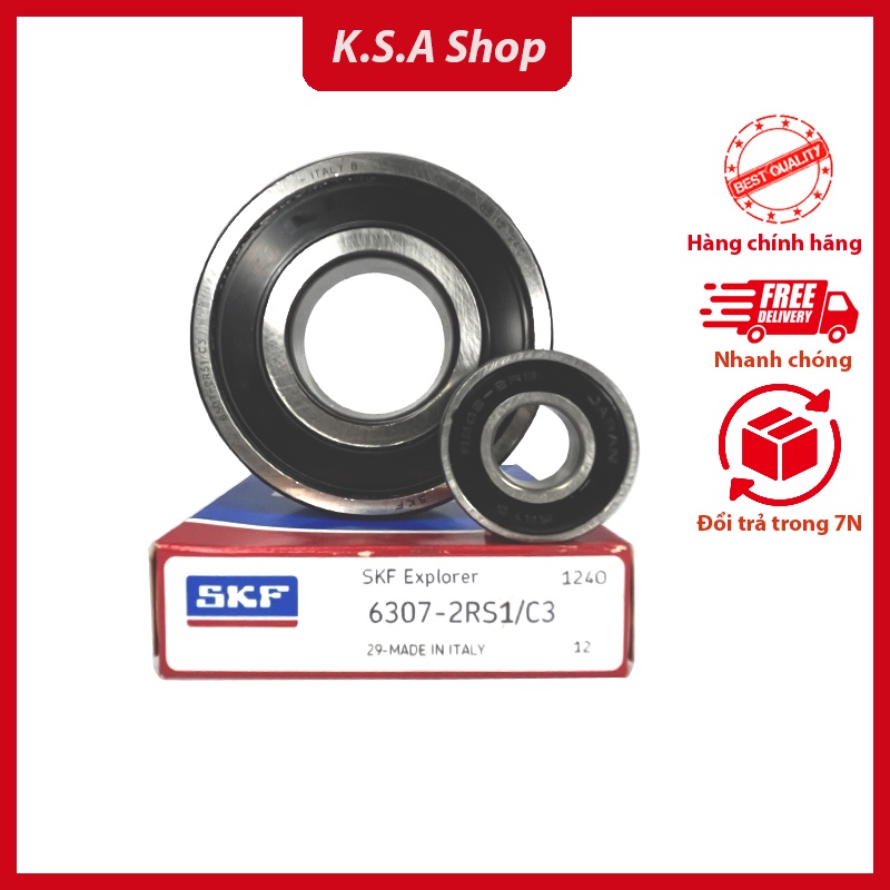 แบริ่ง 6300, 6301, 6302, 6303, 6304, 6305 2Z/C3, 2RS1/C3 NSX SKF - สินค้าคุณภาพ ราคาถูก - ร้าน KSA