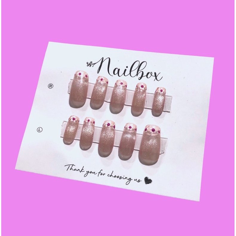 NAILBOX - CAT EYE PINK JELLY