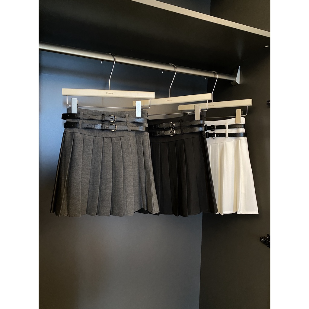 CV261 - TENNIS SKIRT WITH BELT