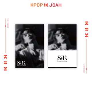 IKON BOBBY [S.I.R] First Solo Single Album(POCA Ver.)