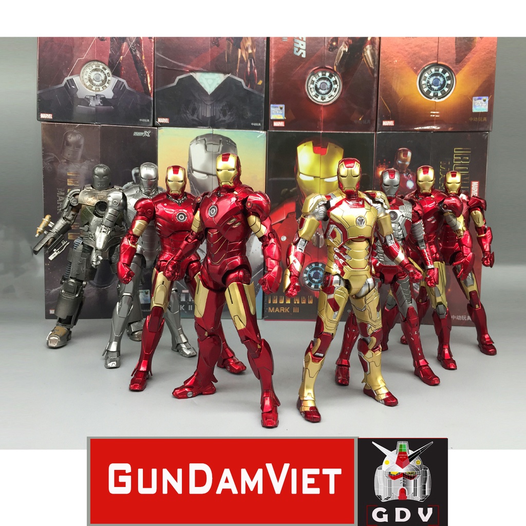 ของแท้ Marvel Model ZD Toys Iron Man
