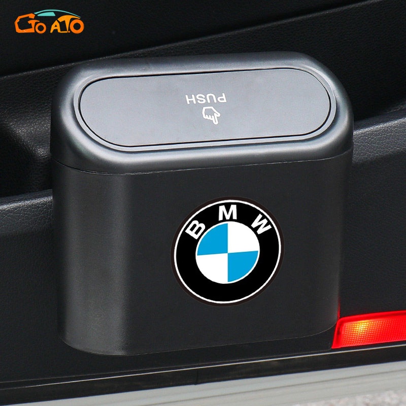 GTIOATO ถังขยะรถยนต์ ถังขยะแขวนในรถ ที่เก็บของในรถยนต์ สำหรับ BMW F30 E46 F10 E36 G20 ราคา ถูกที่สุด ดีลบีเคเค รูปภาพหลัก