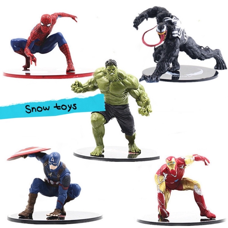 Marvel Avengers Model - Venom Symbiote Model - Venom - Venom - iron man, spider man, caption hulk spider man
