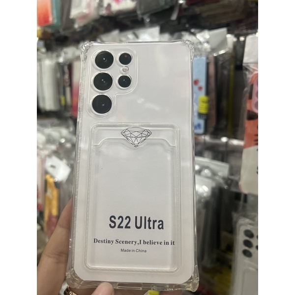 เคสใส Samsung Galaxy S22 Ultra Card Slot