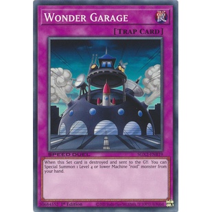 การ์ด Yugioh - TCG (UK) - Wonder Garage / SGX2-ENB19