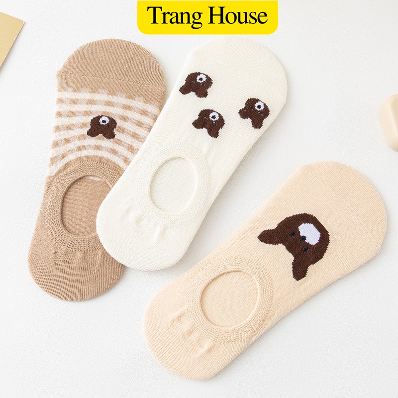 COMBO 10 ตัวอักษรของ FUNNY BEAR SOCKS - TRANGHOUSE