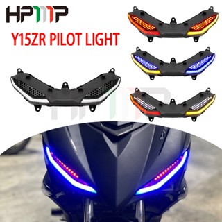 Hpmp ไฟสัญญาณเดย์ไลท์ Led พร้อมสัญญาณวิ่ง สําหรับ Yamaha Y15ZR V1 V2 Sniper 150