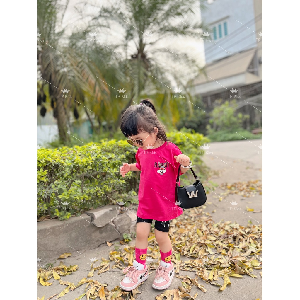 เสื้อยืดแขนสั้นสําหรับเด็กทารกและครอบครัวด้วยกระต่าย RABAT พิมพ์ลายแว่นตาผ้าฝ้ายยืดหยุ่น HOBI KIDS