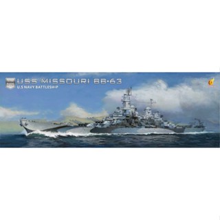 Veryfire VF700909 เรือรบกองทัพเรือ USS MISSOURI BB-63 1/700