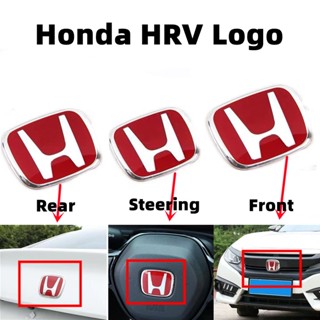 สติกเกอร์โลโก้สัญลักษณ์ สีแดง สําหรับ Honda HRV