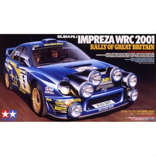 Tamiya โมเดลรถยนต์ SUBARU IMPREZA WPC 2001 Rally Great Britain 24250 1/24