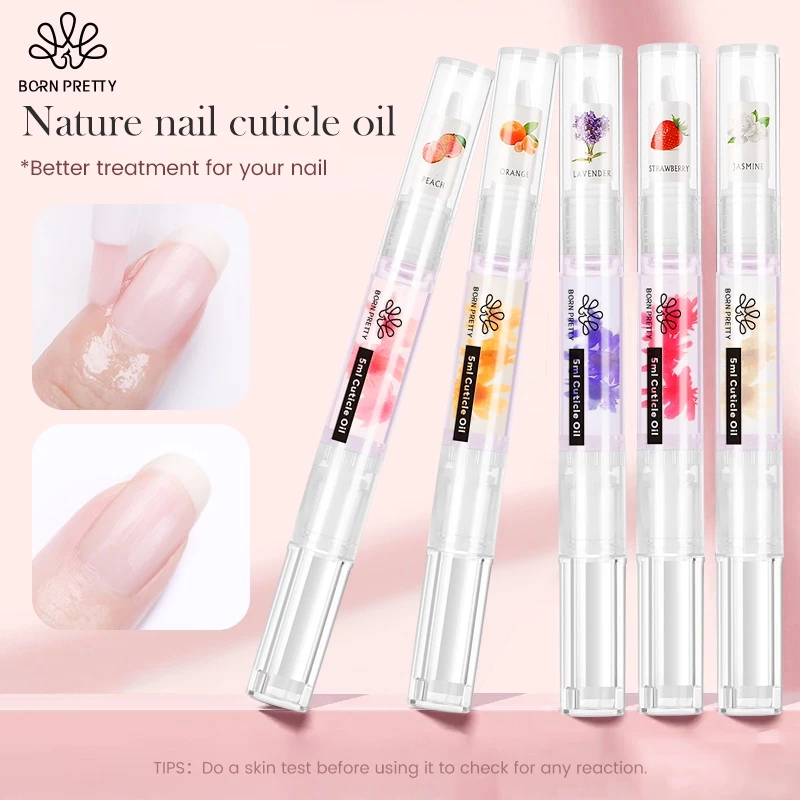 【Local】BORN PRETTY Nail Softening Pen Cuticle Remover Nails Nutritional Care Tool Art Treatment Oil 5ml